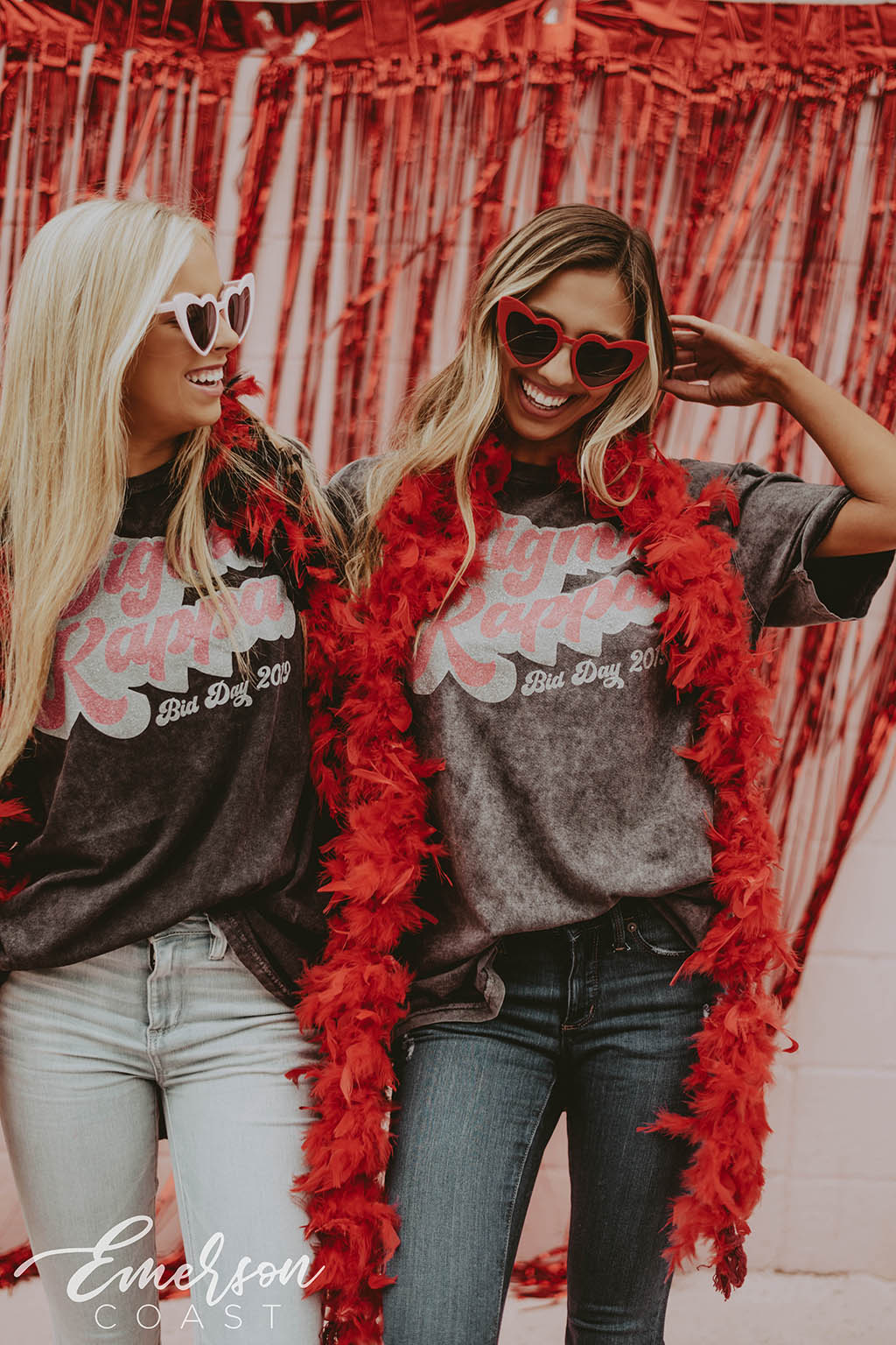 Sigma Kappa Mineral Wash Bid Day Tshirt