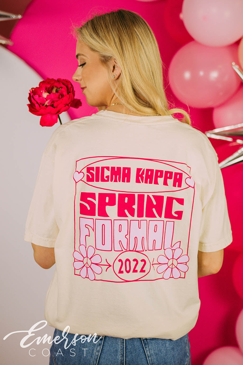 Sigma Kappa Floral Spring Formal Tee
