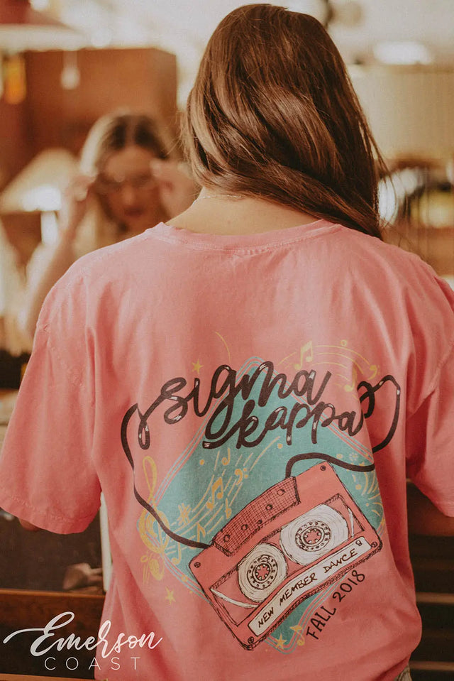 Sigma Kappa New Member Dance Party Tee