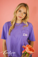 Sigma Kappa Flower Walk To End Alz Tshirt