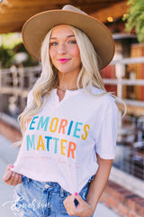 Sigma Kappa Memories Matter Notch Tee