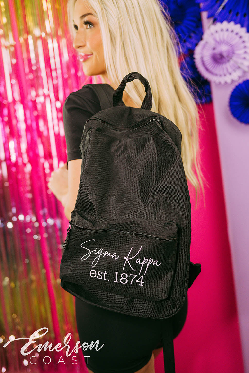 Sigma Kappa PR Script Backpack