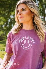 Sigma Kappa PR Smiley Face Tee