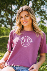 Sigma Kappa PR Smiley Face Tee