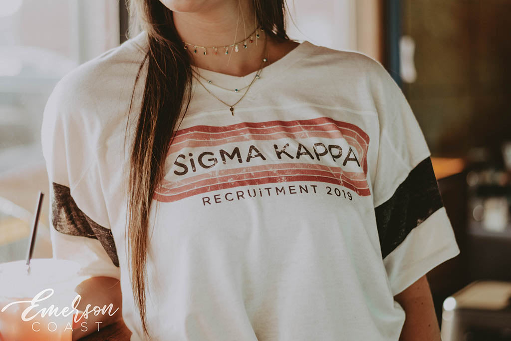Sigma Kappa Retro Recruitment Tee