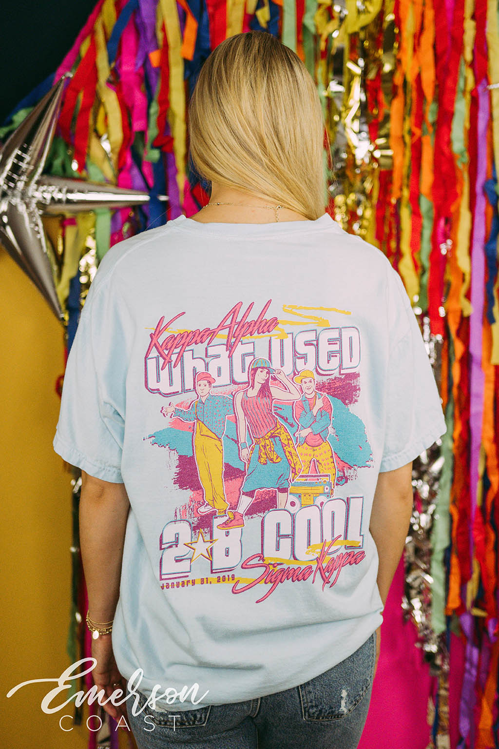 Sigma Kappa Throwback Date Party Tee