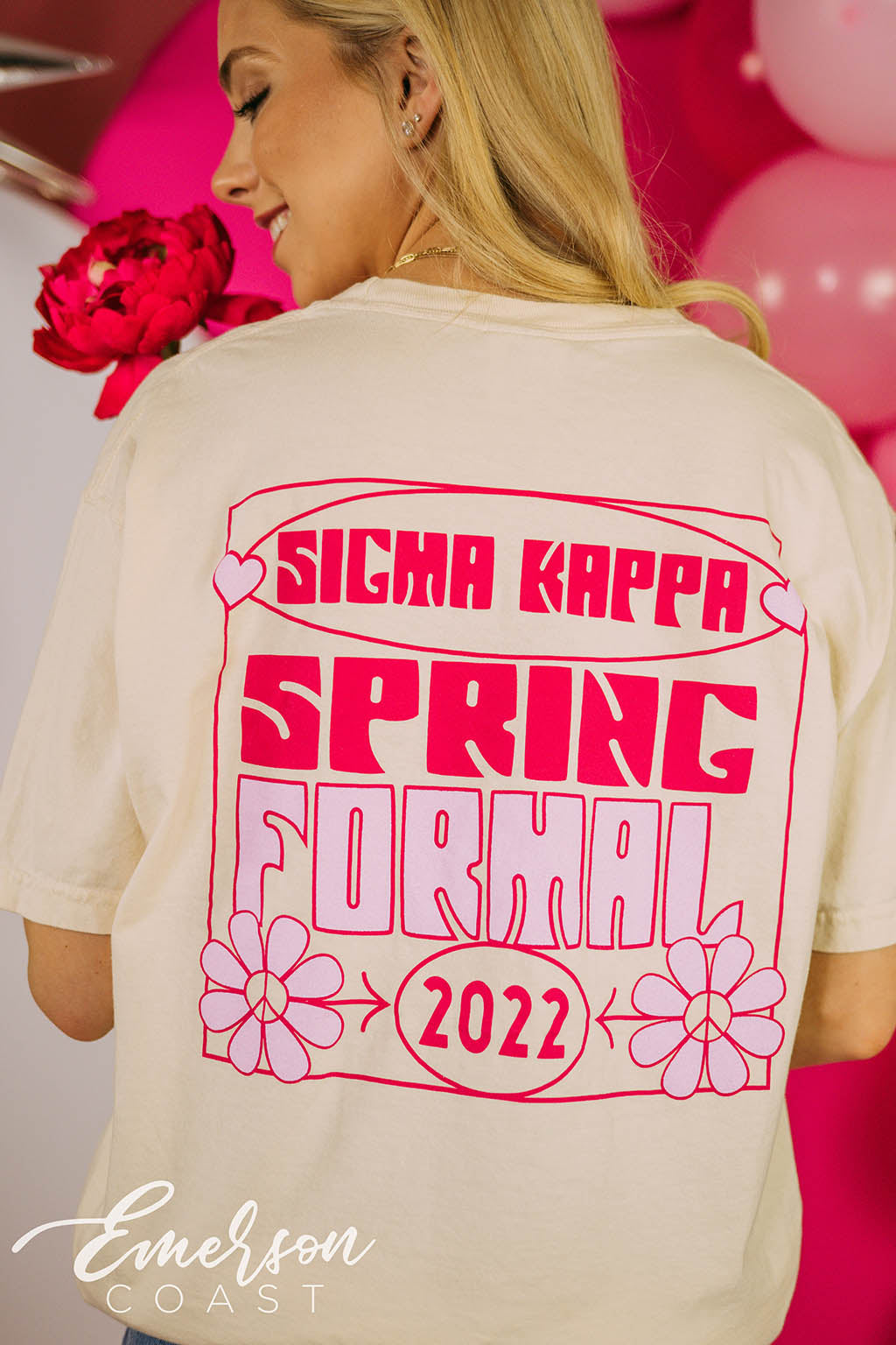 Sigma Kappa Floral Spring Formal Tee