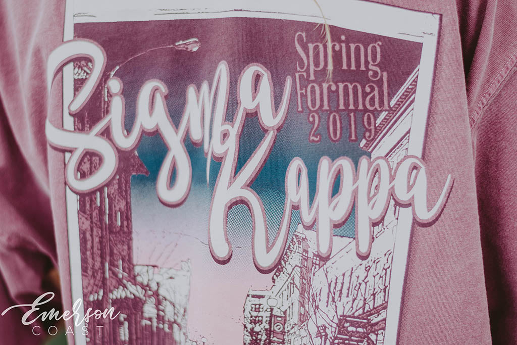 Sigma Kappa Spring Formal Polaroid Tee