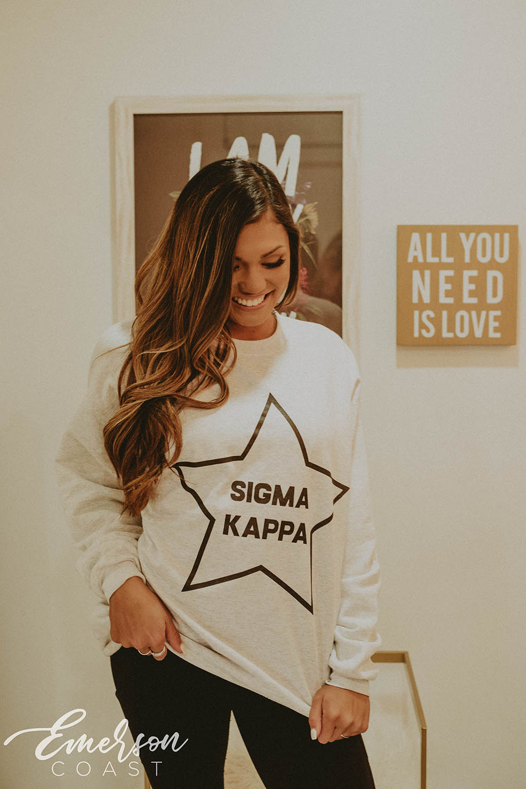 Sigma Kappa Star PR Sweatshirt