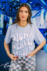 Tri Sigma Philanthropy Sigma Serves Children Tee