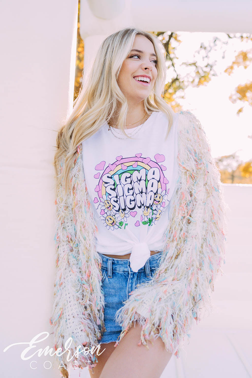 Sigma Sigma Sigma PR Rainbow Tee