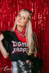 Sigma Kappa Girls Tour Bid Day Rocker Tee