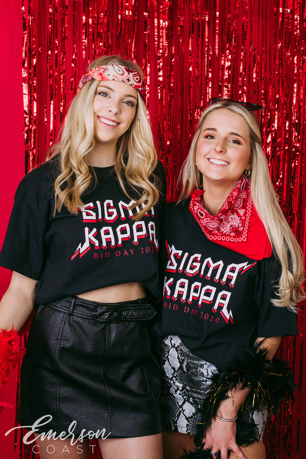 Sigma Kappa Girls Tour Bid Day Rocker Tee