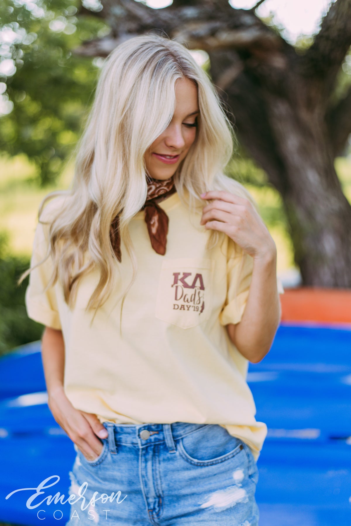 Kappa Delta Dad's Day Raised By The Best Tee