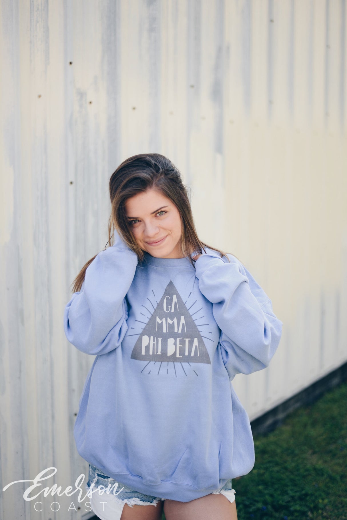 Gamma Phi Beta Simple PR Sweatshirt