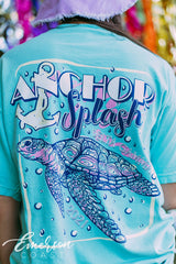 Delta Gamma Anchor Splash Turtle Tee