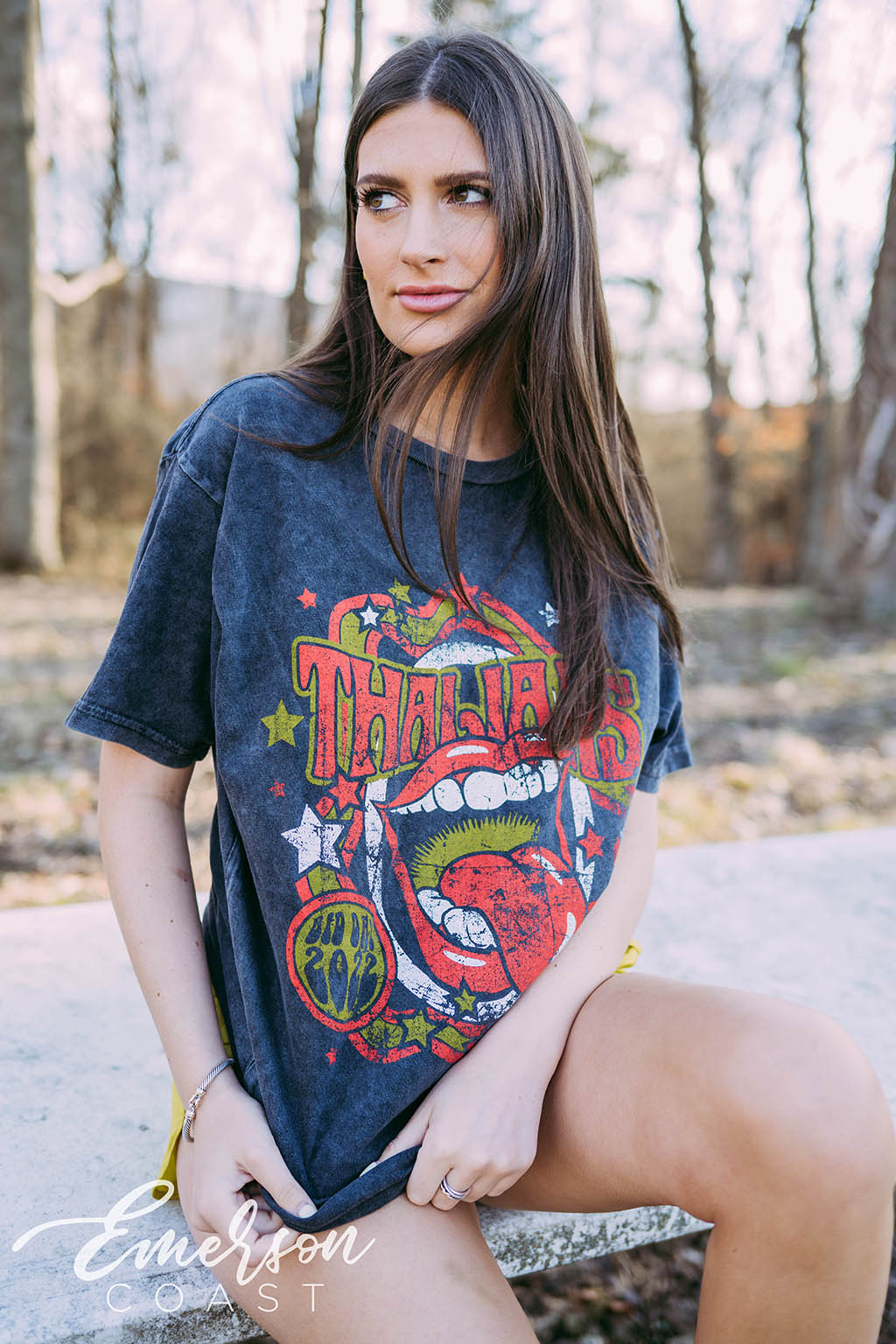 Theta Alpha Lambda Thalians Mineral Wash Tee