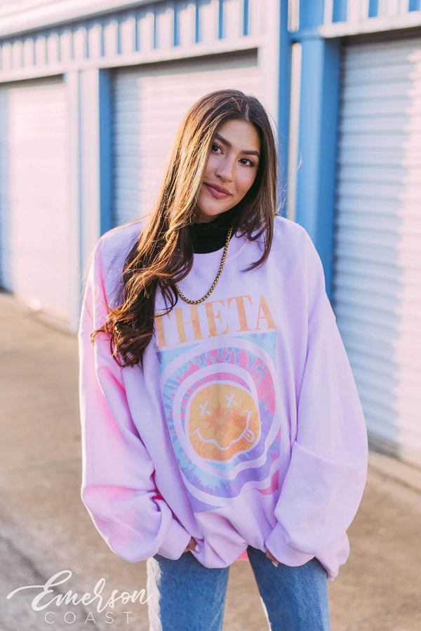 Kappa Alpha Theta Retro Band Sweatshirt