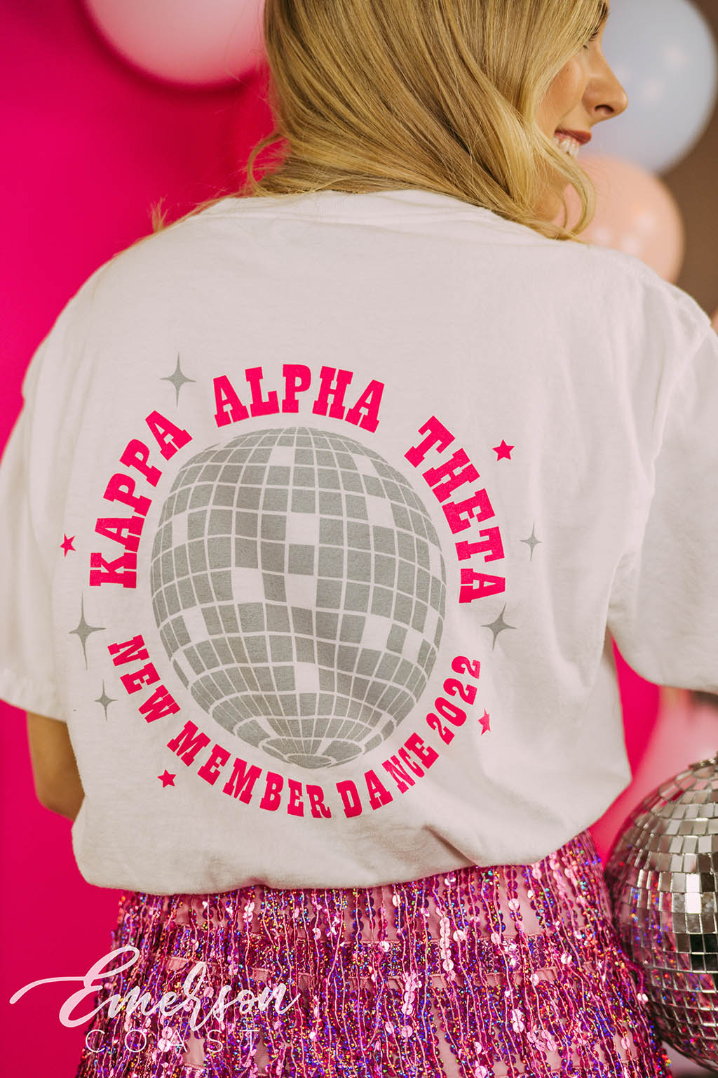 Kappa Alpha Theta New Member Dance Disco Tee
