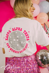 Kappa Alpha Theta New Member Dance Disco Tee