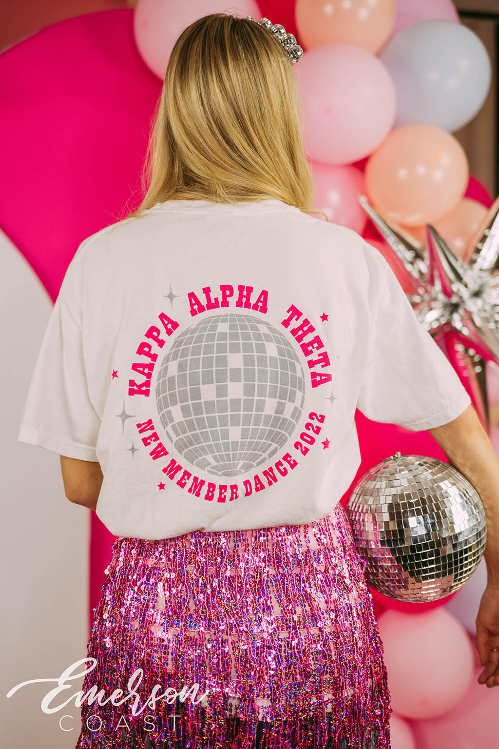 Kappa Alpha Theta New Member Dance Disco Tee