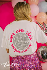 Kappa Alpha Theta New Member Dance Disco Tee