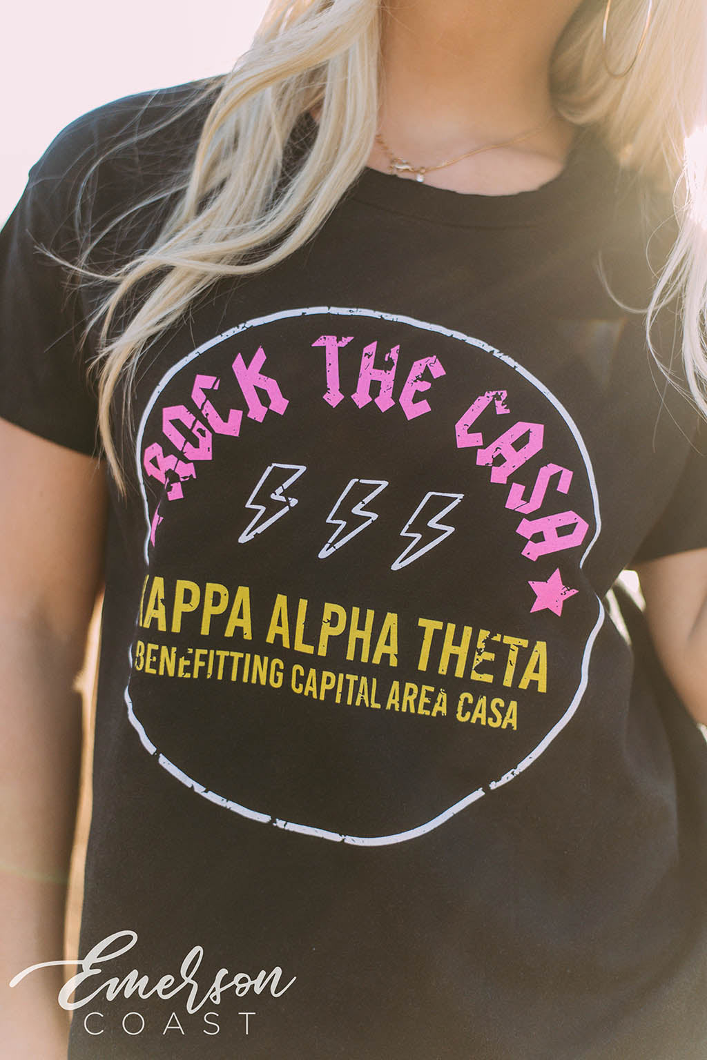 Theta Rock The Casa Philanthropy Tee
