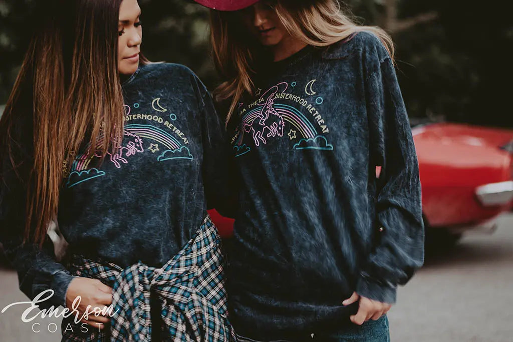 Kappa Alpha Theta Sisterhood Retreat Mineral Wash Tee