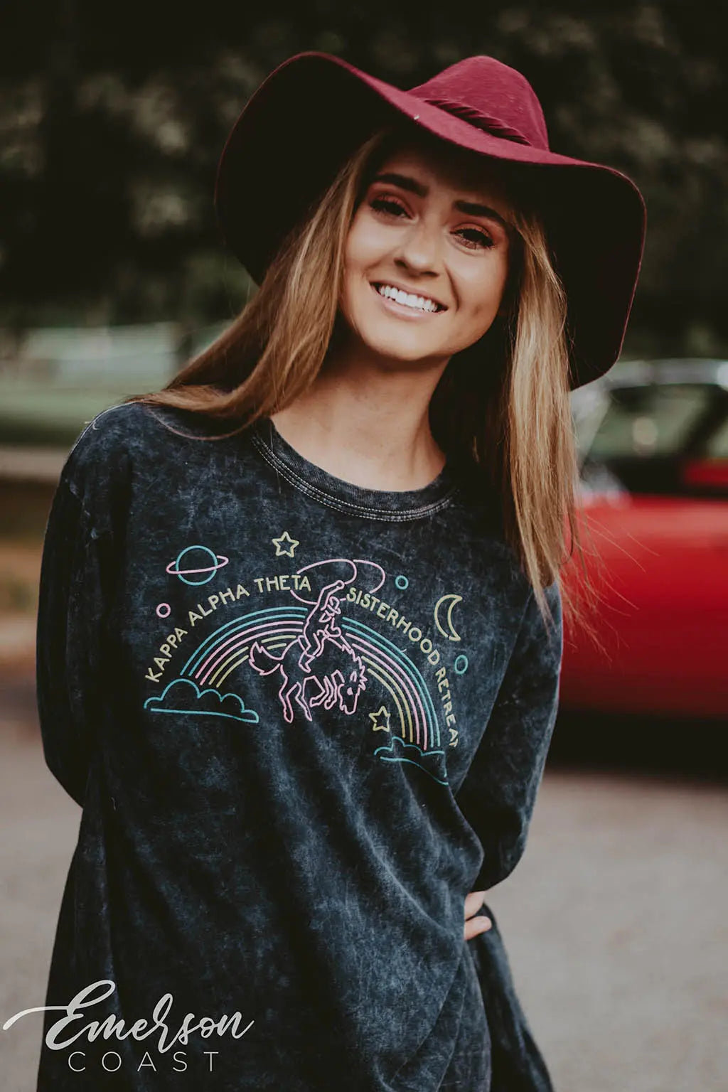 Kappa Alpha Theta Sisterhood Retreat Mineral Wash Tee