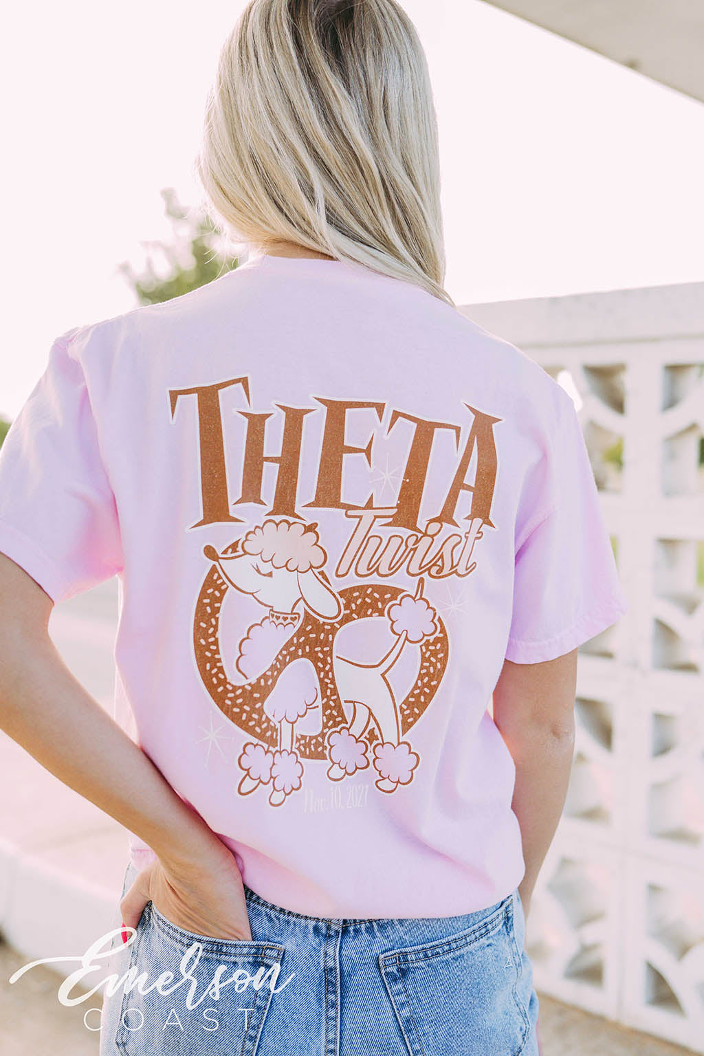 Kappa Alpha Theta Social Twist Tee