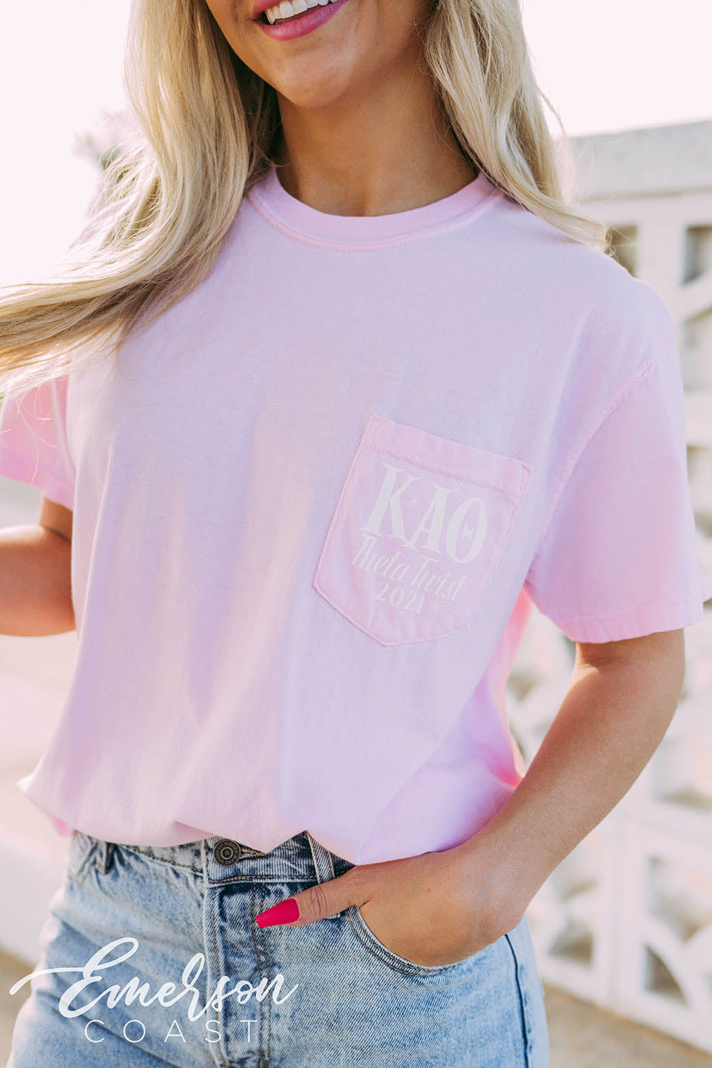 Kappa Alpha Theta Social Twist Tee