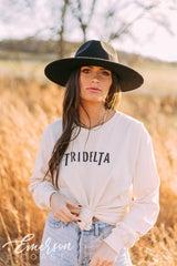 Tri Delta Beatles Long Sleeve Tshirt