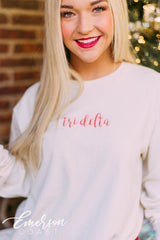 Delta Delta Delta Christmas Long Sleeve Tee