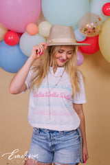 Delta Delta Delta Repeating Notch Tee