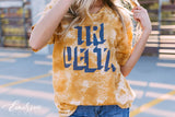 Tri Delt Yellow Tie Dye PR Tee
