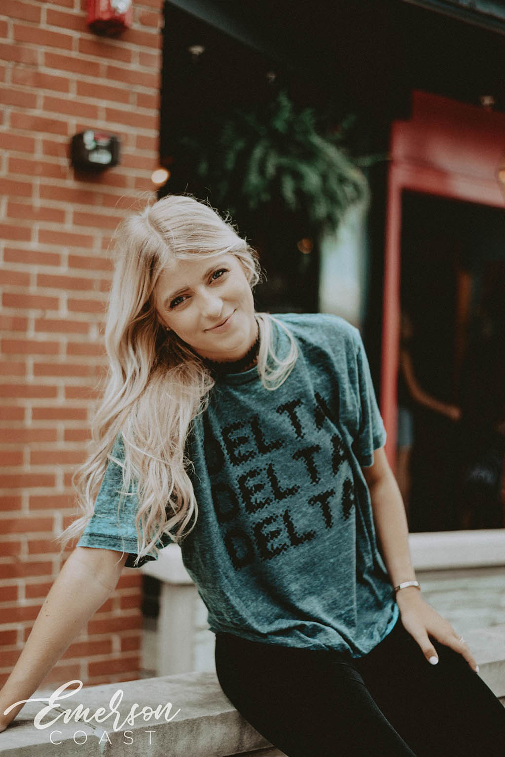 Tri Delta Acid Wash PR Tshirt