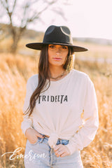 Tri Delta Beatles Long Sleeve Tshirt
