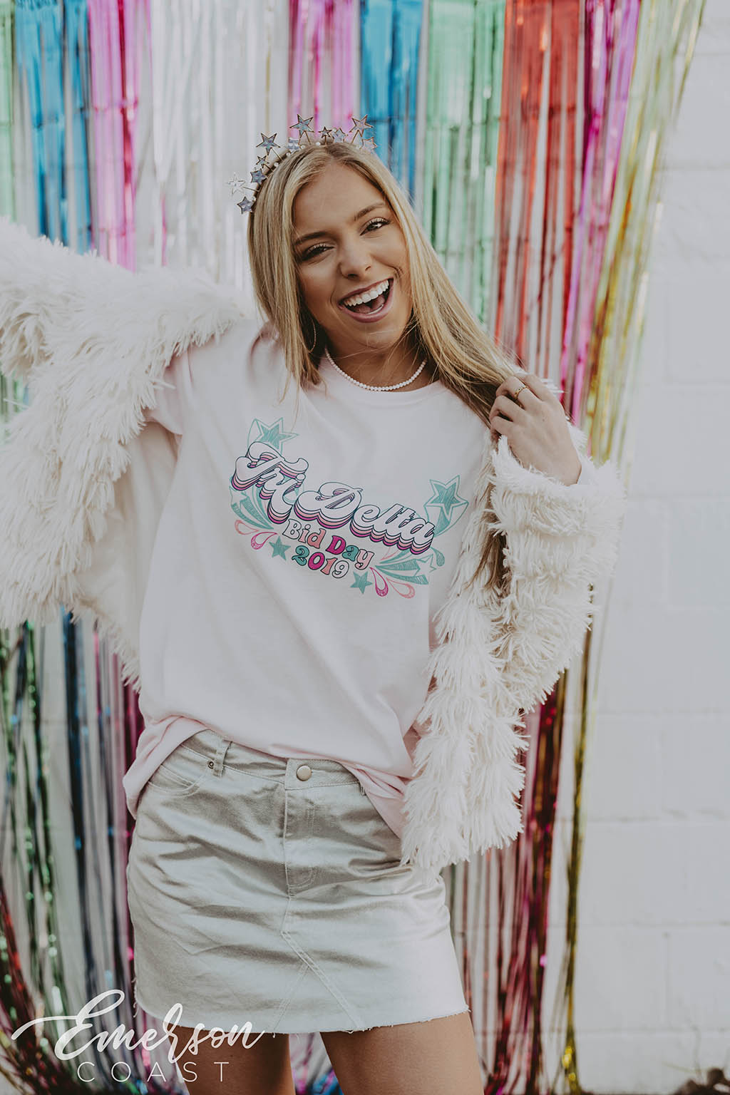 Delta Delta Delta '90s Bid Day Tshirt