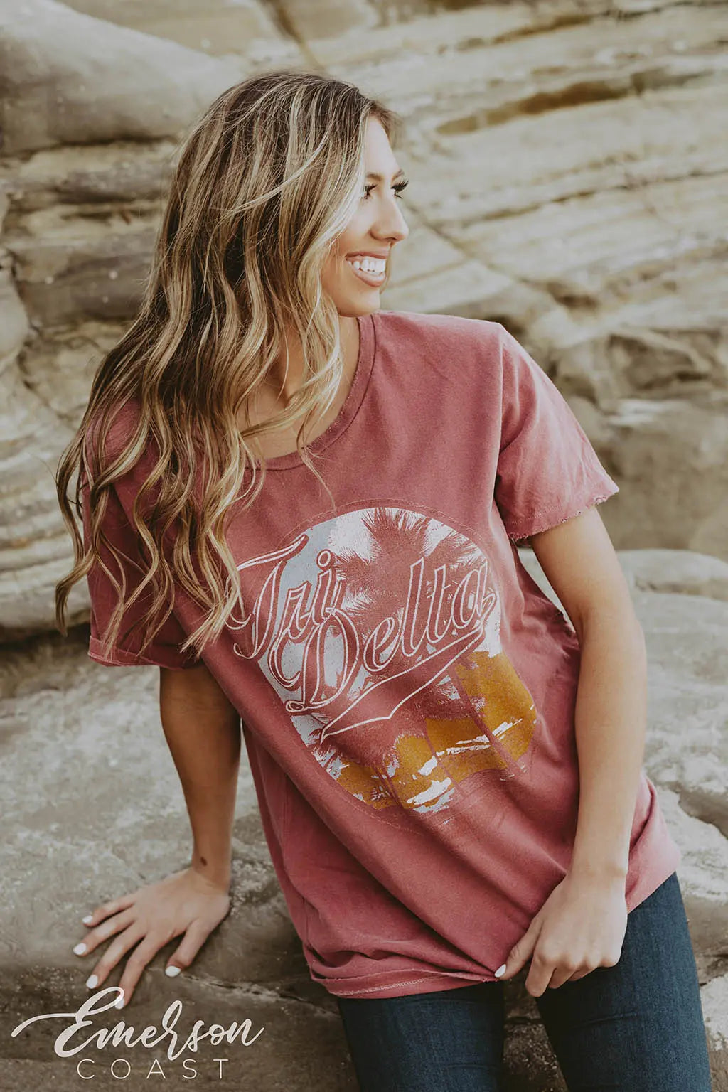 Tri Delta Beach PR Tshirt