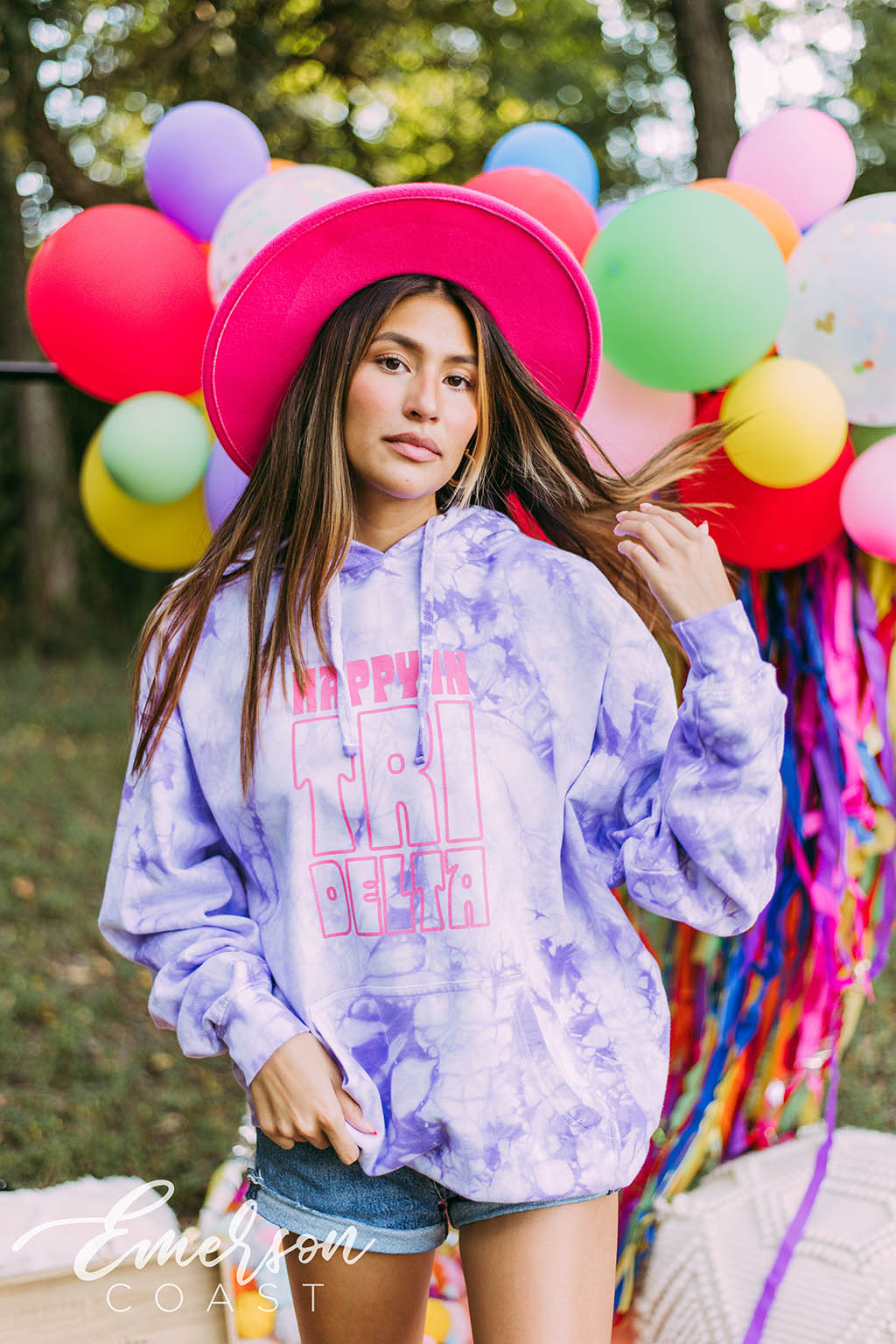Tri Delta Lovin Lavender Hoodie