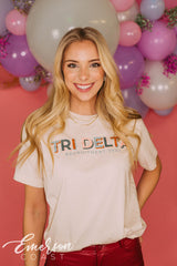 Tri Delta Oatmeal Recruitment Tee