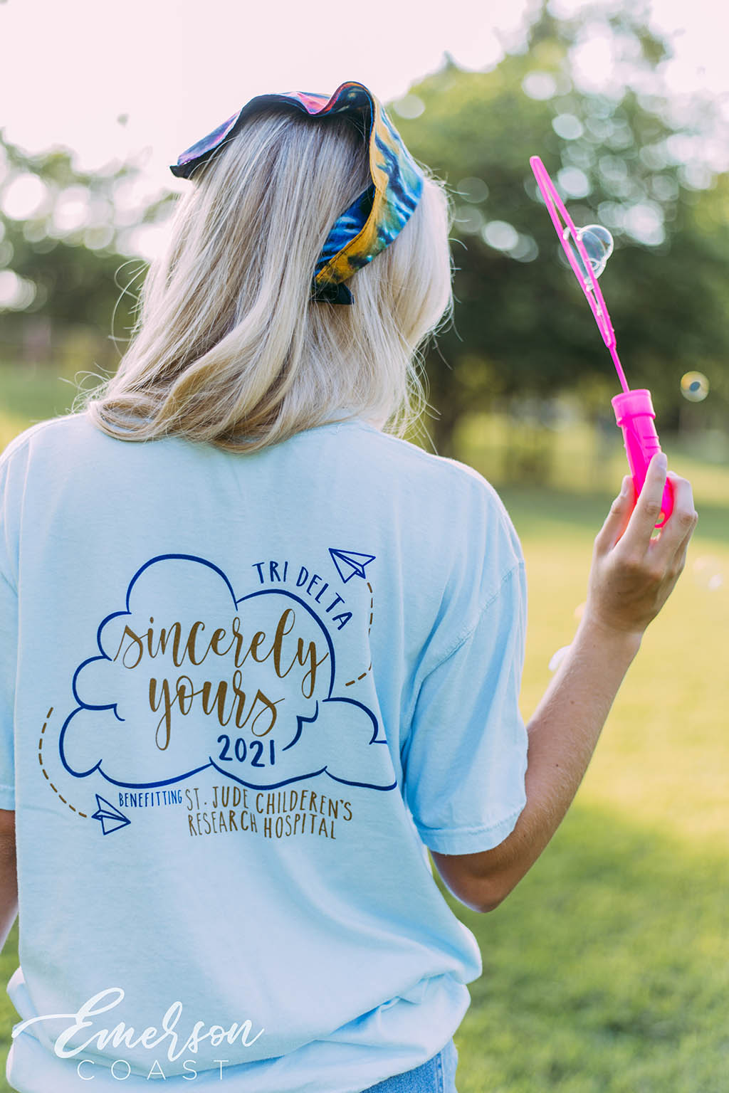 Tri Delta Sincerely Yours St Jude Tee
