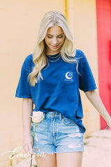 Tri Delta Stars and Crescent Formal Tee