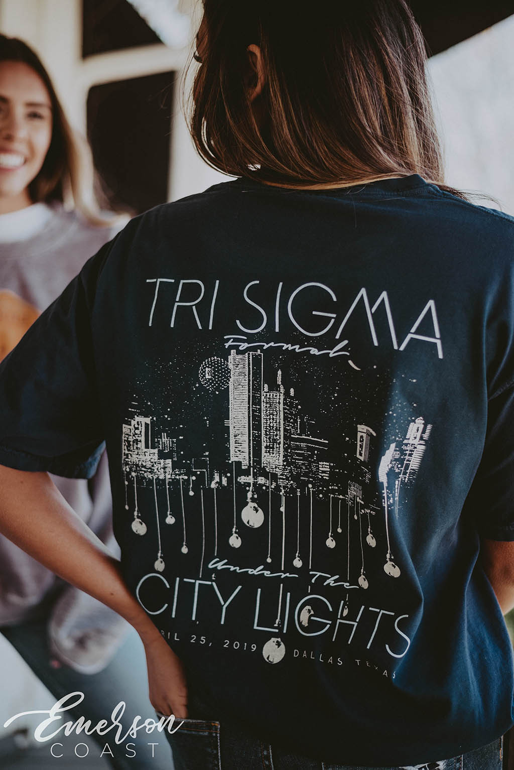 Tri Sigma City Lights Formal Tee