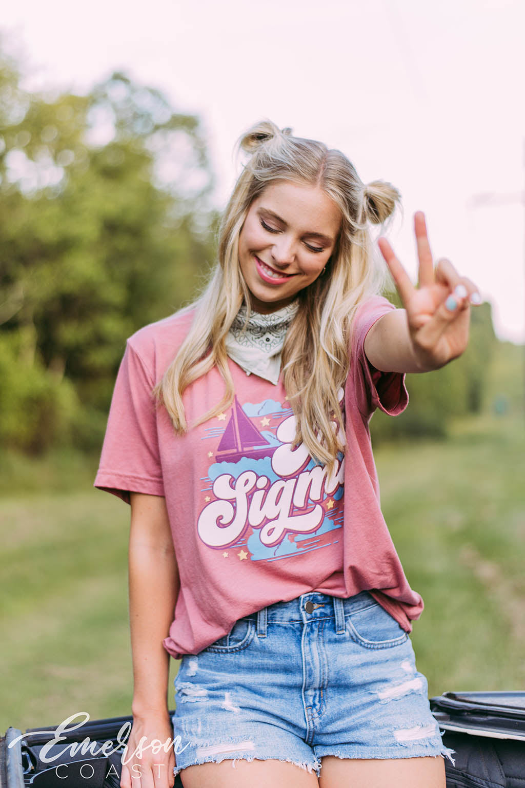 Tri Sigma Sailboat Tee