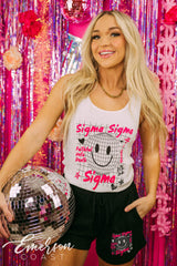 Sigma Sigma Sigma PR Disco Doodle Matching Set