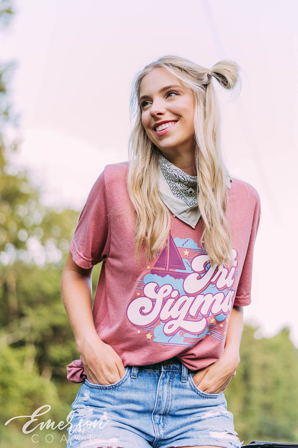 Tri Sigma Sailboat Tee