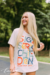 Sigma Serves Children Glow Run Tee
