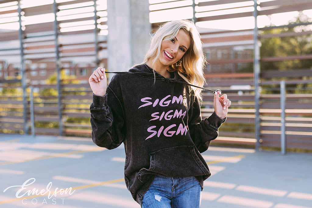 Sigma Sigma Sigma Edgy PR Hoodie