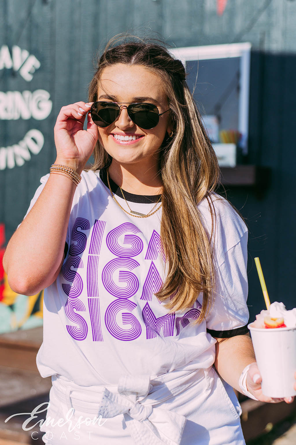 Sigma Sigma Sigma PR Ringer Tee